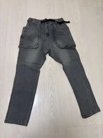 WILDERNESS EXPERIENCE 스트레치 데님 워크 팬츠 L