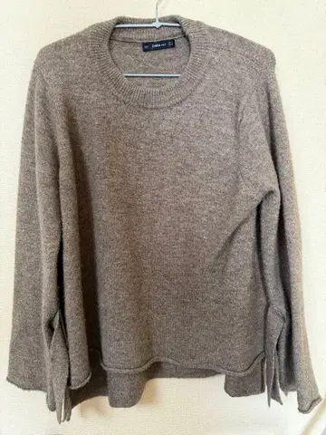 ZARA 브라운 니트