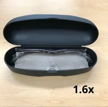 미사용 새상품 하즈키 루페 라지 1.6x 블랙 그레이