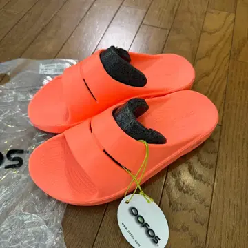 중고 OOFOS 리커버리 샌들 Sunburst 우포스