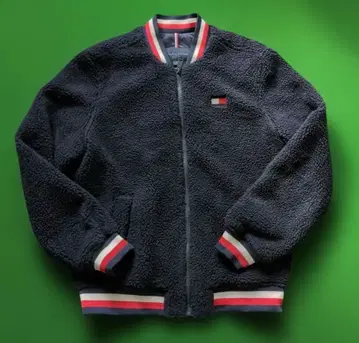 TOMMY HILFIGER 플리스 자켓 네이비