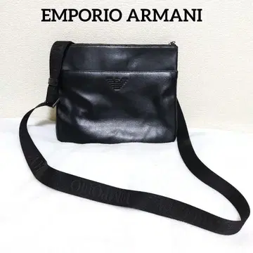 엠포리오 아르마니 숄더백 사코슈 로고 엠보 엠보싱 가공