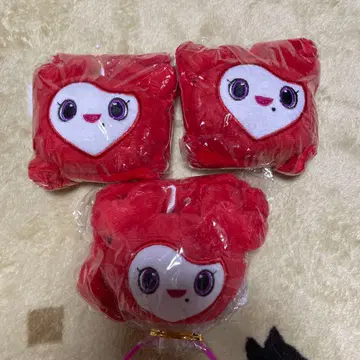 TWICE 채영 LOVELYS 봉제 인형 마스코트 3개 세트