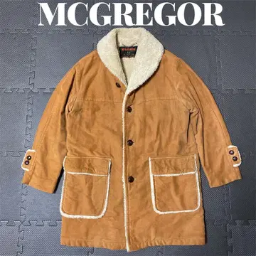 McGREGOR 80s 빈티지 맥그리거 보아 런치 자켓 코트