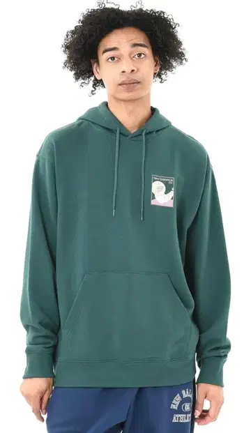 [ 새상품, 미사용, 미개봉 ] 뉴발란스 다크 그린 후드티 M