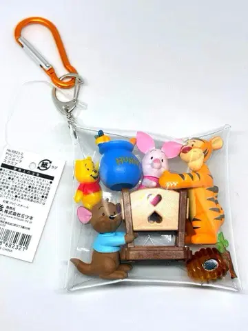 [ 곰돌이 푸 ] 모두 사이좋아 가챠 세트 티거 피글렛 꿀