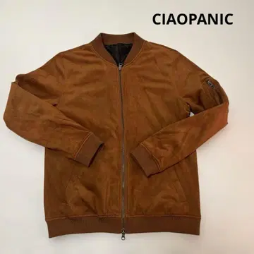 CIAOPANIC (차오패닉) 스웨이드 느낌 MA-1 블루종 L 브라운