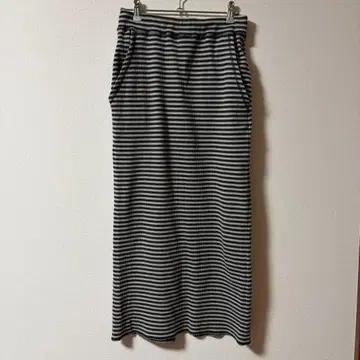 niko and - 스트라이프 타이트 스커트 L 허리밴딩 새상품급