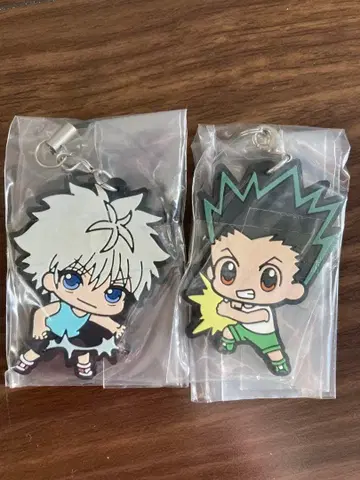 헌터 x 헌터 러버 스트랩 키루아와 곤