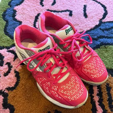 Srixon 핑크 테니스화 여성용