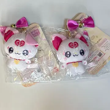 리본 포함 마스코트 푸치큐아 하미 프레큐어 봉제 인형 키링