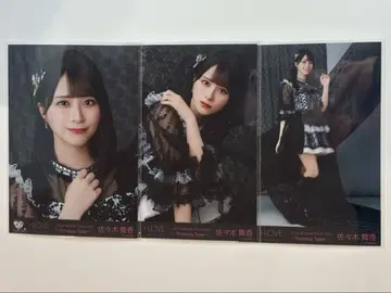 이코라브 사사키 마이카 생사진 블랙 의상 컴프