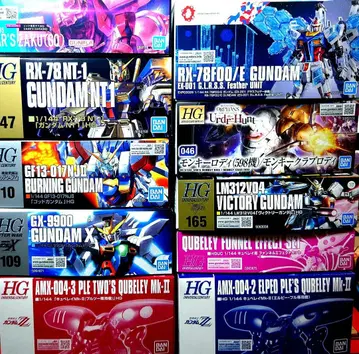 [ 미조립 ] 건담 프라모델 세트 ( HG 등 )