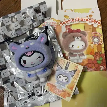 쿠로미 MINISO 페이스 체인지 키링 산리오