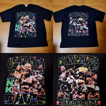 Gervonta Tank Davis 거본타 탱크 데이비스 T셔츠 XL
