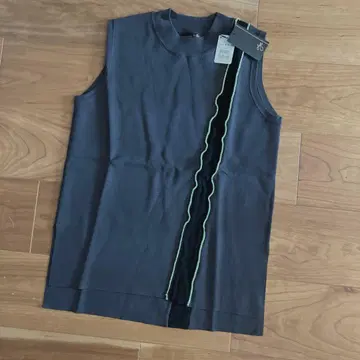 택 포함 새상품 야마다야 aga 멜로 바이컬러 라인 니트