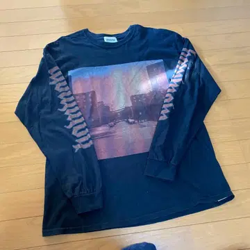 BOWWOW 롱 T셔츠 L 사이즈 프린트