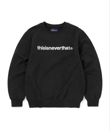 thisisneverthat 블랙 맨투맨 L 사이즈