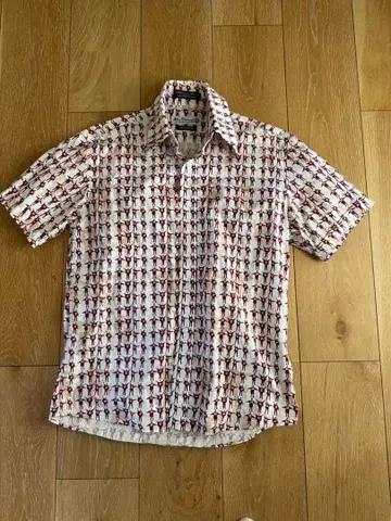 레어 Ben Sherman 반팔 셔츠 The Beatles help!