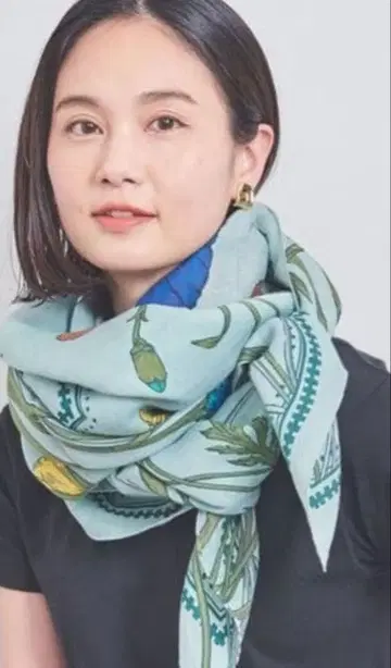 manipuri 꽃무늬 스톨