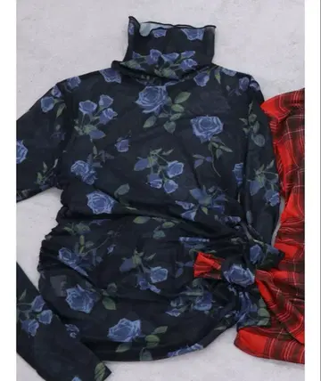 jouetie 시어 탑 블루 장미