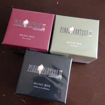 FINAL FANTASY IX 오르골 3세트