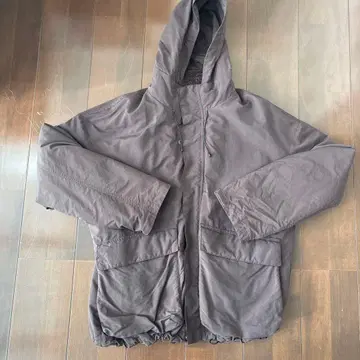 NIKO AND - 후드 부착 브라운 자켓 남성용 2WAY