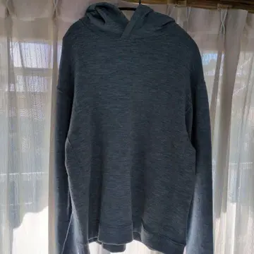 Yeti 후드 부착 블루 후드티