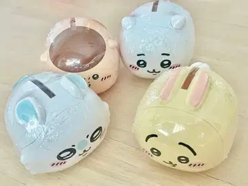 치이카와 저금통 토끼&모몽가&밤만쥬&치이카와 4개 세트