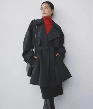 anuans 리버 미들 트렌치코트