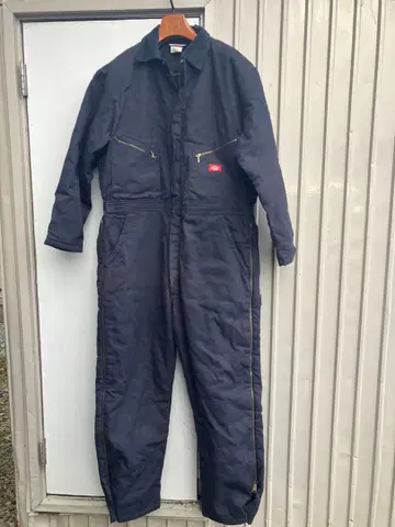 디키즈 코튼 네이비 오버롤 (벨저제) 사이즈 LL