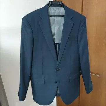 Richard Neat 다크 블루 체크 비즈니스 정장