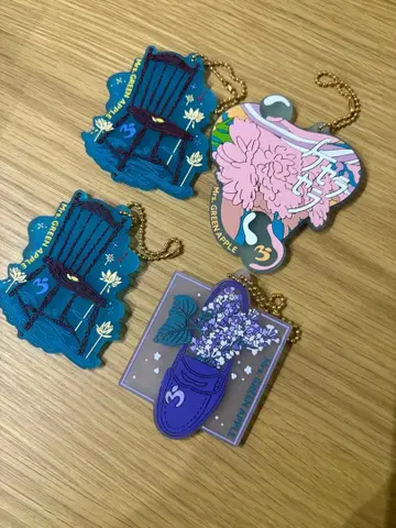 Mrs. GREEN APPLE 미세스 제일복권 러버 컬렉션 4점 세트