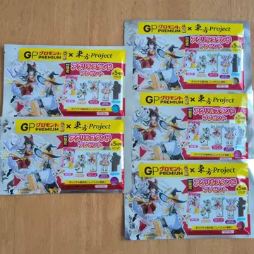 아크릴 스탠드 글로몬토 동방 5개 세트