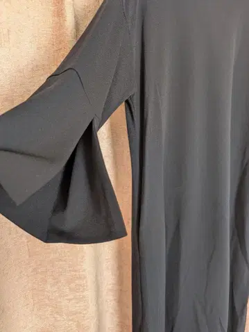 야마다야 롱 원피스 7부 소매 슬릿 포함