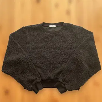 BEAUTY&YOUTH 블랙 크루넥 풀오버