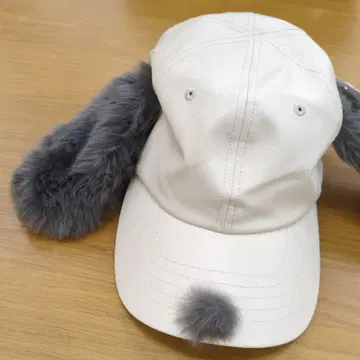 미사용 USJ 귀 달린 스누피 캡