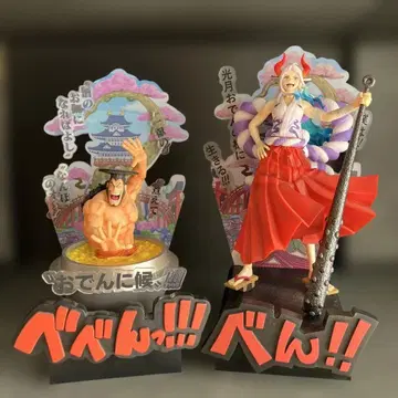 원피스 피규어 야마토 오뎅 디오라마 아크릴 스탠드 포함