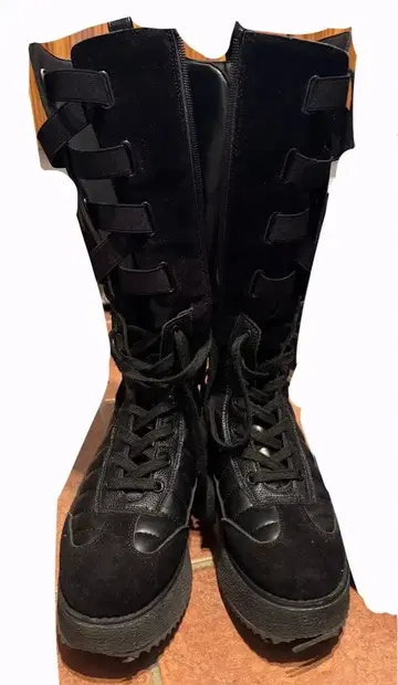 SLY 스라이 PLATFORM SNEAKER 부츠 BLK 롱 부츠 S