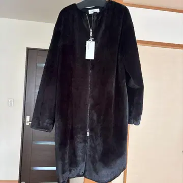 canal deux 블랙 보아 자켓