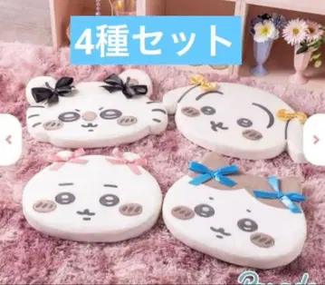 치이카와 (먼작귀) 리본 포함 저반발 쿠션 4세트