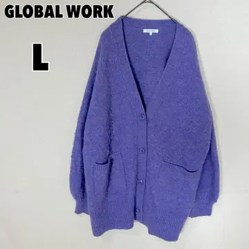 GLOBAL WORK 글로벌 워크 (L) 니트 가디건 양모