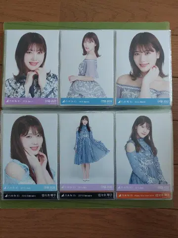 노기자카46 2기생 사진 묶음 판매