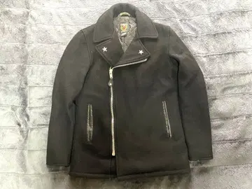 양품 Schott 샷 라이더스 피코트 블랙 사이즈 30