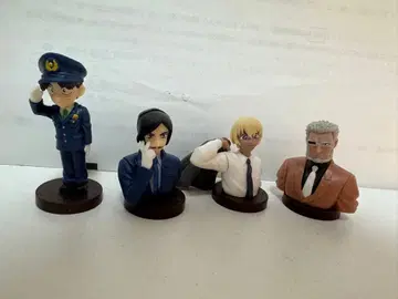 명탐정 코난 시리즈 애니메이션 스타일 피규어 4개 세트