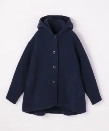 투모로우랜드 여성용 울 스트레치 후디드 숏코트 S 사이즈 상당