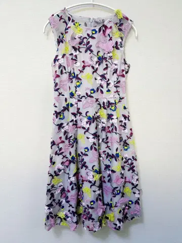 GRACE CONTINENTAL 튤 플라워 원피스 36