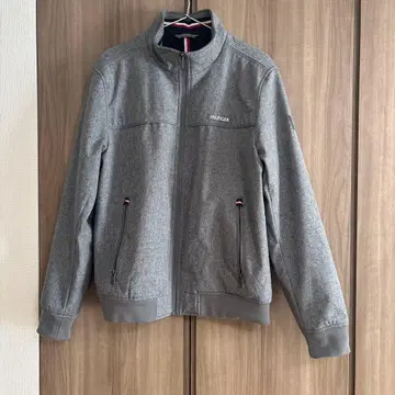 TOMMY HILFIGER 그레이 보머 자켓