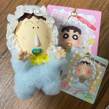 짱구는 못말려(크레용 신짱) 보이 키링 MINISO