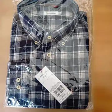 허시파피 긴팔 체크 셔츠 새상품 LL